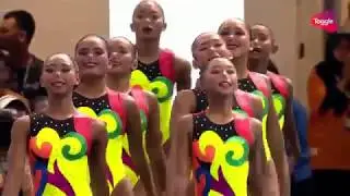 Indonesia Team free routine at SEA Games 2017.