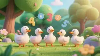 5 Little Ducks &ndash; Gentle Counting Song 🦆🎶 | Nursery Rhymes & Kids Songs