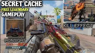 Секретный тайник, новый БЕСПЛАТНЫЙ легендарный RPD Road mongrel, игровой процесс Ironsight Inspec...