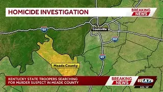 Woman shot to death in Meade County; manhunt underway for suspect