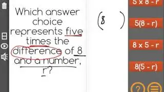[6.EE.2a-1.3] Write Expressions with Variables - Common Core Standard