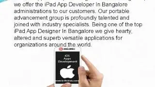 iPad App Development company In Bangalore