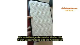 Produktbewertung KUO Baby - Baloo Kinderbettmatratze | Schaumstoff- und viskoelastische Matratze | W