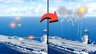Modern Warships New Flare Effects Comparison