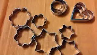 Pack of 12 Stainless Steel Cookies Cutter Set Fruit & Vegetable Shape Cutter for Decoration