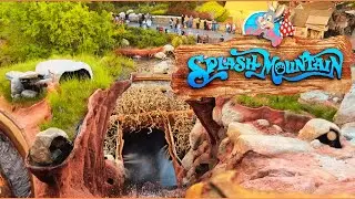 Splash Mountain Front Seat POV FULL Ride | Disneyland California
