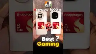 iQOO 13 vs OnePlus 13: Gaming Showdown! 🎮