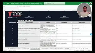Employee Benefits Shopping Guide - Required Documents Checklist - Part 12