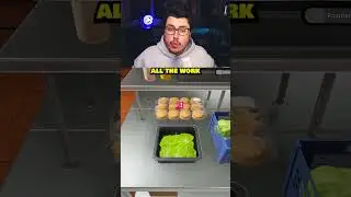 Наконец-то... симулятор фастфуда на 6 игроков! #игры #новаяигра #отпусксyoutube