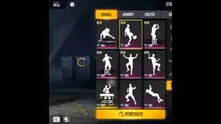 ALL emote 2021 garena free fire