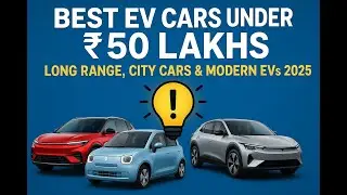 💡 Best EV Cars Under ₹50 Lakhs | Long Range, City Cars & Modern EVs 2025 #mg #harrierev #bestevcar