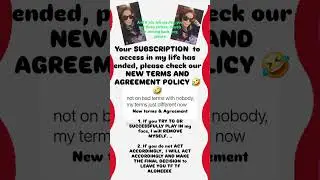 had to UPDATE my terms & Agreement policy #termsandconditions #shortsfeed #explorepage #fyp