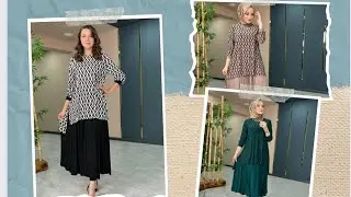 Tesett&uuml;r Kombinleri - Tesett&uuml;r Giyim - (RUSEMODA)