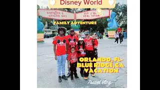 ​Orlando FUN SPOT & Disney World Magic! ✨ Family Trip Diary (Plus Blue Ridge, GA!)