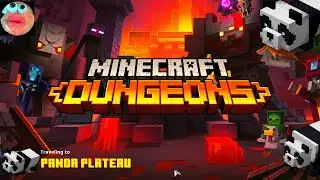 Part 2 Panda Plateau! | JUNGLE AWAKENS | MINECRAFT DUNGEONS | first DLC drop