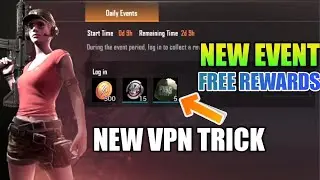 FREE LOGIN REWARDS- CLASSIC COUPONS,SILVER FRAGS, BP | NEW VPN TRICK | PUBG MOBILE |