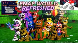 Tutorial para Descargar e Instalar FNAF World Refreshed + Como Tener Tickets Ilimitados Gratis