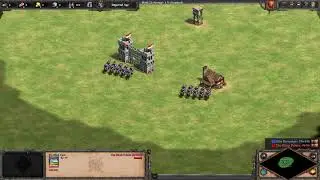 Fully upgraded Heavy Cavalry Archer against House and Fortified Gate - aoe2