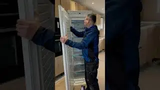 Fridge  built-in installation DIY
