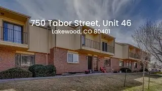 750 Tabor Street, Unit 46, Lakewood, CO 80401 - Walk Through Video