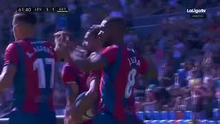 Levante 1 VS 1 Getafe   All Goals Highlights   21  10  2017