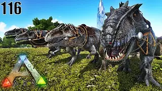 JE CHASSE AVEC MON GROUPE DE GIGANOTOSAURUS ! | ARK: Survival Evolved ! #Ep116