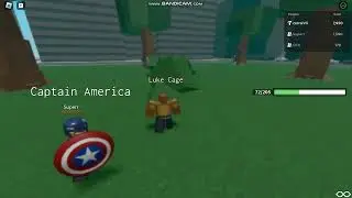 Roblox | The Rage Arena| Captain America v Luke Cage