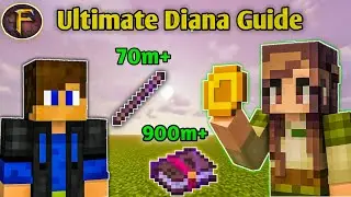 Mayor Diana Guide 🔱 | Best Money Making Method | Fakepixel Skyblock |#minecraft #hypixel