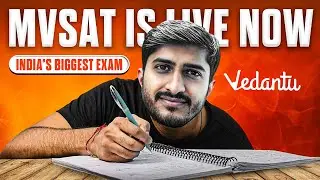 MVSAT Exam 2025 is Live Now - India's Biggest Exam | By Govind Sir #mvsat2025