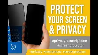 How to install tempered glass privacy screen protector