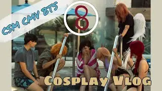 ⛓️ Cosplay Vlog #8 - CSM Cosplay Music Video BTS⛓️