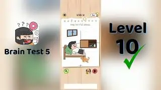 Brain Test 5 Level 10 Walkthrough 🧠 | Brain Test 5 Answers & Solutions | Go Answer