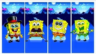 Tiles HOP EDM RUSH: SPONGEBOB Remix Level 💃💀 Ultimate Music Challenge!