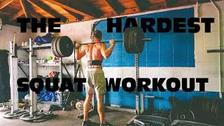I Tried The Hardest Squat Workout (I had to Scale it)