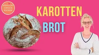 Saftig, lecker und mit Sauerteig und Möhren. #brot #rezept #backen #sauerteig