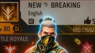 free fire live BR Rank Push Gold to Garan mastar