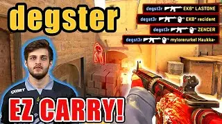 degster POV Highlights ~ FACEIT Mirage // 3 QUADROS & 4 TRIPLES ~ 46 KILLS