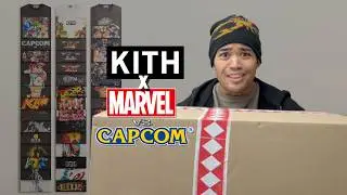 Распаковываю мою ОГРОМНУЮ коллекцию Kith x Marvel vs. Capcom! (Представление лимитированной колле...