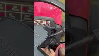 1996 toro wheel horse 520-h cold start