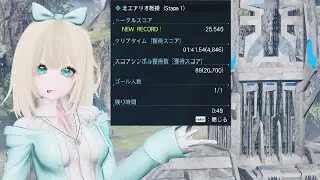 【PSO2:NGS】北エアリオ板操（25,546）ARKS Records Field Race - North Aelio Board