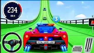 Impossible Car Stunts Racing - Mega Ramp Car Stunts Simulator - Android Gameplay #190