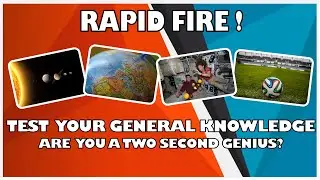 Rapid Fire Quiz: Test Your General Knowledge&ndash; Are You A 2 Second Genius?🧠🧠| Think Fast | Quiz | GK |