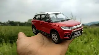 Unboxing of vitara brezza diecast model | realistic scale model