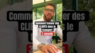 Comment trouver des CLIENTS dans le transport de marchandises (3 Conseils) #transport #marchandise