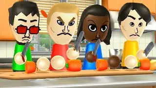 Wii Party Minigames - Haru Vs Tyrone Vs Akira Vs Takumi (Master Difficulty)