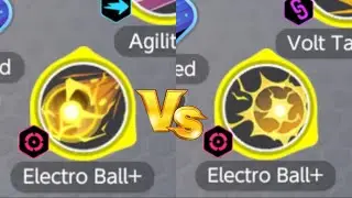 Electro ball VS Electro ball | Pikachu VS Mew | who can melt rotom faster | Pokemon Unite