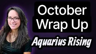 Career Growth & Personal  Development October Astrology Aquarius Rising #astrologyforecast
