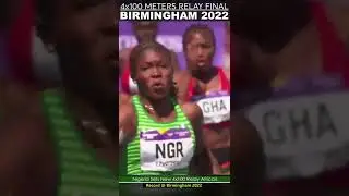 Tobi Amusan & Compatriots Sets New African Record in Women's 4x100m