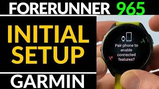Initial Setup - Garmin Forerunner 965 Tutorial - Getting Started