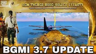 BGMI 3.7 Update Gameplay - Golden Dynasty Mode, New Map & Features! 🔥
